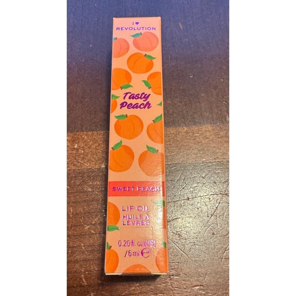 Sweet Peach lip oil, I love revolution .20 fl oz.‎